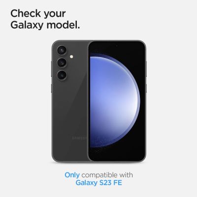 5. Spigen Glas.tR EZ Fit Optik Camera Protector for Samsung Galaxy S23 FE - Black 2 pcs.
