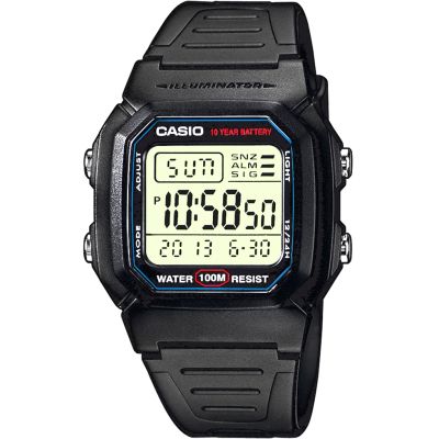 Men's Watch CASIO W-800H-1AVDF + BOX