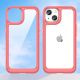 8. Outer Space Case iPhone 14 hard cover with a gel frame red