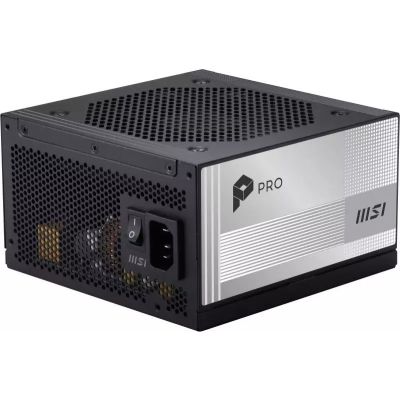 MSI PRO A850PL PCIE5 850W 120mm 80plus Platinum aPFC Power Supply