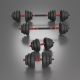 9. 6-in-1 Weight Set HMS SGN120 (Barbell, Dumbbells and Kettlebell) 20 kg