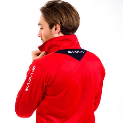 10. Givova Tuta Visa TR018 1210 Tracksuit Red/Black