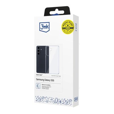 14. 3mk Clear Case for Samsung Galaxy S26 - transparent