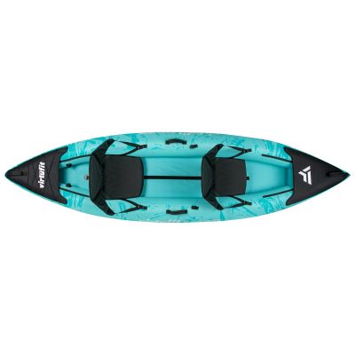 4. VIRTUFIT KAYAK 335 – TURQUOISE – WITH KAYAK SEATS AND CARRY BAG