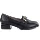 2. Women's black block heel shoes M. DASZYŃSKI SA267-2