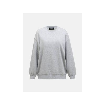 PEAK PERFORMANCE Original Terry Crew Women sweatshirt, gray