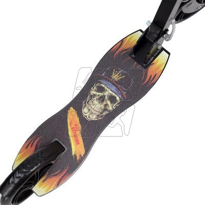 49. Nils Extreme HA205D BLACK PU 205MM scooter