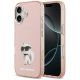 Karl Lagerfeld IML Aquarelle Choupette & Logo MagSafe iPhone 17 Case - Pink