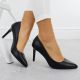 2. Black high heel pumps Sergio Leone 1339
