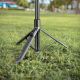 19. Selfie stick Wozinsky WRZP1 with automatically extendable legs, tripod function, 1.7m - black