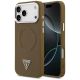 Guess Triangle Logo MagSafe case for iPhone 17 Pro - brown
