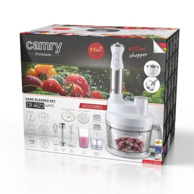 22. CAMRY CR 4623w Hand Blender White