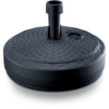 UMBRELLA BASE ROUND ANTHRACITE RATTAN