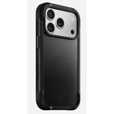 Nomad Rugged Leather Case for 16 cm (6.3") Mobile Phone Black