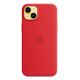 6. Apple Original iPhone 14 Plus Silicone Case with MagSafe Color Product(RED)