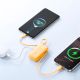 3. Joyroom JR-PR2 35W 10000mAh Powerbank with Built-in USB-C and Lightning Cables - Orange