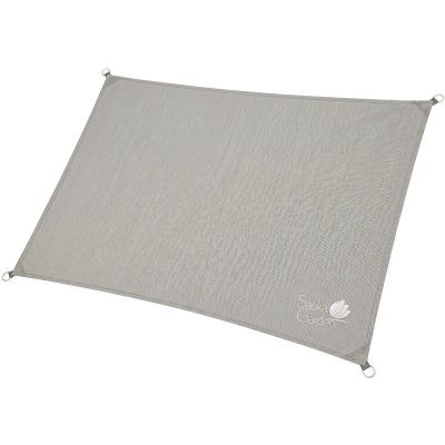 14. GARDEN SUN SAIL RECTANGULAR 3X2M GRAY