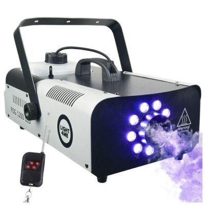 LIGHT4ME FOG 1200 LED fog machine with remote control