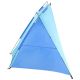 9. BEACH SHELTER SUN TENT 200x120x120cm BLUE-NAVY BLUE ENERO CAMP