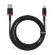 Baseus Dura USB-Type C Cable 60W 2m (Red-Black)
