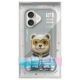 12. Nimmy Cool&Cute 2.0 Bear Case for iPhone 16 - Gray