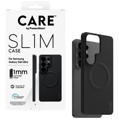 4. CARE by PanzerGlass SL1M Case for Samsung Galaxy S26 Ultra - Black