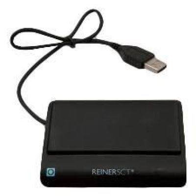 2. Reiner SCT cyberJack RFID basis RFID card reader USB 2.0 Black