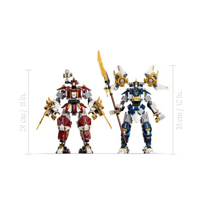 5. LEGO Ninjago 71870 - Twin Titan Mechs