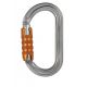 7. Petzl M33A TL Climbing Carabiner D-Shaped Aluminum Gray 1 pc.