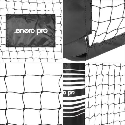 4. FOOTBALL GOAL WITH NET 240x160x85CM ENERO PRO