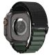 2. Strap Spigen WBF1 Strap for Apple Watch 44 / 45 / 46 / 49 mm - Black and Green