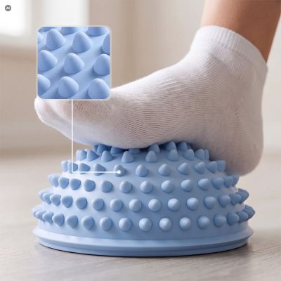 9. Sensory Half Balls for Balance Training, 2 pcs, Spokey SPIKE