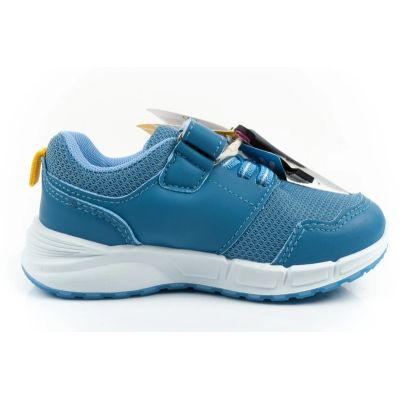 4. Leomil children's sports shoes Bluey sneakers, lightweight, with Velcro, LED, blue