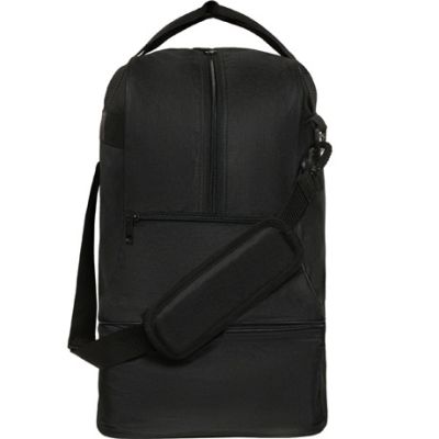 4. ZUNO sports bag with double bottom, black