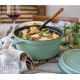12. STAUB 40508-707-0 round cast iron pot - mint 6.7 ltr