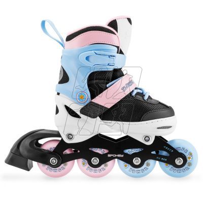 2. Spokey Joy Jr SPK-942278 roller skates size. 27-30 GN/BL