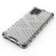 4. Honeycomb Case armor cover with TPU Bumper for Samsung Galaxy A42 5G transparent