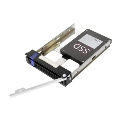 4. Icy Dock MB453TRAY-2B drive bay panel Storage drive tray Black, Metallic