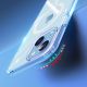 8. Dux Ducis Clin magnetic case for iPhone 14 Plus compatible with MagSafe transparent