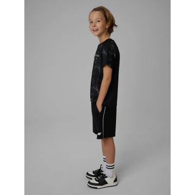 5. Boys' quick-drying sports shorts 4F 4FJRSS26TFSHM1693-20S