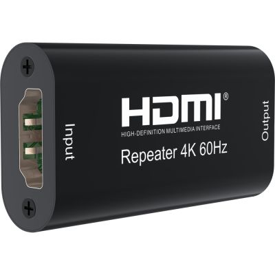 4. Techly IDATA HDMI2-RIP4KT AV Extender AV Amplifier Black