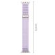 3. Tech-Protect NylonLoop Band for Apple Watch 44 / 45 / 46 / 49 mm – Purple