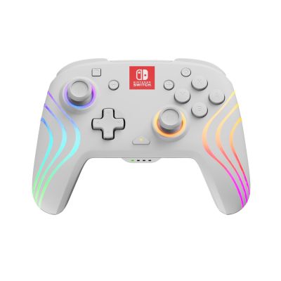 2. PDP Afterglow Wave White USB Gamepad Analog/Digital Nintendo Switch, Nintendo Switch Lite, Nintendo Switch OLED