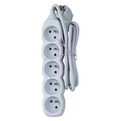 4. ESPERANZA POWER STRIP 5 SOCKETS 1.5M WHITE ELK207W