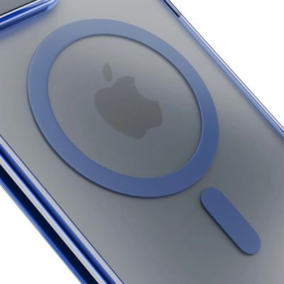 10. 3mk Frosty MagCase for iPhone 17 - blue