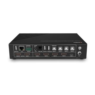 2. LINDY 5-Port KVM Switch Seamless Multiview 4HDMI 1USB Type C