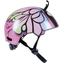 DUNLOP CHILDREN'S ADJUSTABLE CYCLING HELMET SIZE (48-52CM) BUTTERFLY