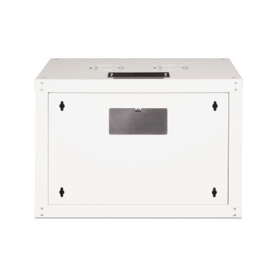8. Digitus Unique 19" 7U wall-mounted network cabinet 600x450, glass door, gray, undivided, assembled, 100kg