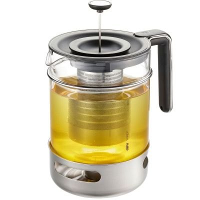GEFU T-PREP Teapot with Warmer 1.5 ltr