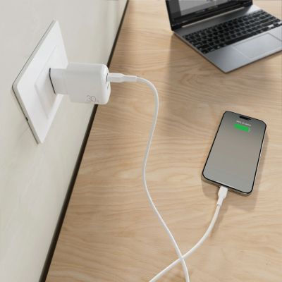 8. Puro PROLITE 30W USB-A / USB-C wall charger + USB-C - USB-C cable 1.2m - white
